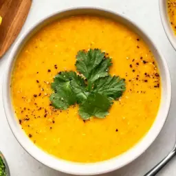 عدس طاوة بالسمن